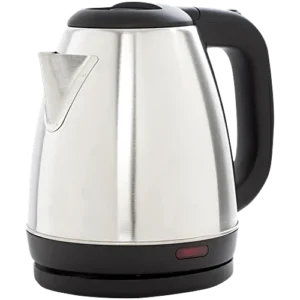 pigeon by stovekraft amaze plus electric kettle (14289) with stainless steel body, 1.5 litre, used for boiling water, making tea and coffee, instant noodles, soup etc. (silver)